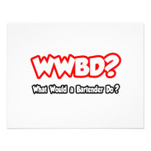 WWBD…, was ein Barkeeper tun würde? Individuelle Einladung