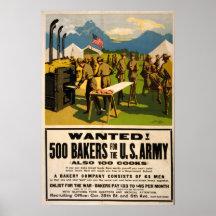WWI amerikanisches einziehenplakat