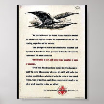 Wwii Amerikanismus Poster