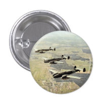 WWII drei Messerschmitt ME-110 Button