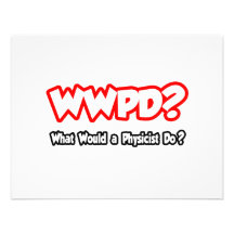 WWPD…, was ein Physiker tun würde? Individuelle Einladung