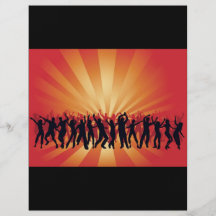 www_Garcya_us_dancing Discoleutevektor Vollfarbige Flyer