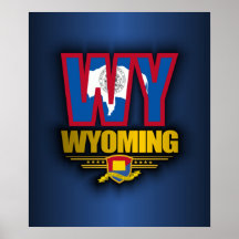Wyoming (WY) Plakatdrucke