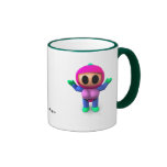 XBlast - rosa weiblicher Spieler Kaffeetassen