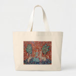 XX Dame und der Einhorn-Tapisserie-Kunst-Entwurf Tragetasche
