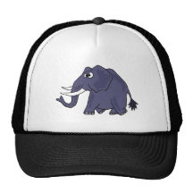 XX lustiger Elefant-Cartoon Baseball Mützen