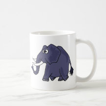 XX lustiger Elefant-Cartoon Kaffeetasse