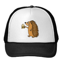 XX lustiger Igel Rasing ein halbes Liter Netzcap