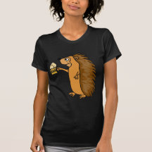 XX lustiger Igel Rasing ein halbes Liter T Shirts