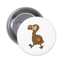 XX unglaublich witzig Dodo-Vogel-Entwurf Buttons