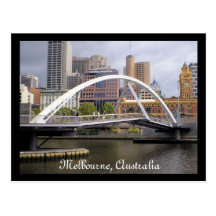 Yarra Flusspostkarte
