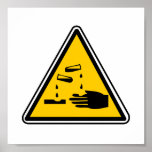 YEECH: (Wirkliches) Warnzeichen-Plakat