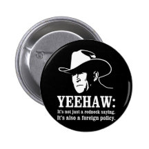 Yeehaw: Redneckaußenpolitik Anstecknadel