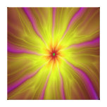 Yellow Streamers Canvas Print
