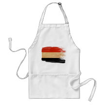 Yemen-Flaggen-Schürze