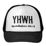 YHWH, Enthüllung 22: 4 Baseballmützen