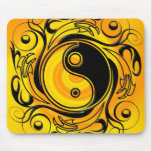 Yin u. Yang-Symbol-Gold Mauspad