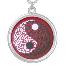 YIN UND YANG SELBST GESTALTETER SCHMUCK
