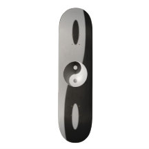Yin Yang Bedruckte Skateboarddecks