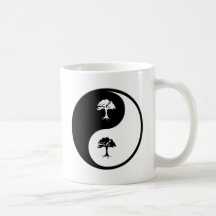 Yin Yang Botanik Teetasse