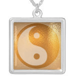 YIN YANG - chinesisches Symbol der Balance des Glü Halsketten