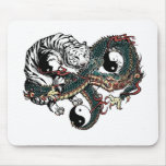 Yin Yang Entwurf Mauspad