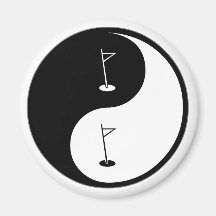 Yin Yang Golf Magnete