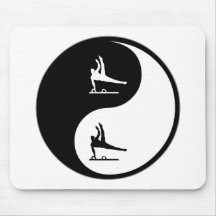 Yin Yang Gymnastik Mousepads