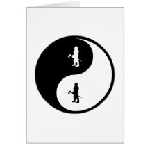 Yin Yang MMORPGs Grußkarte