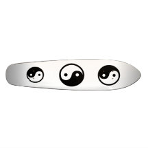 Yin Yang Personalisierte Skatedecks