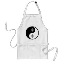 Yin Yang Physik Schürze