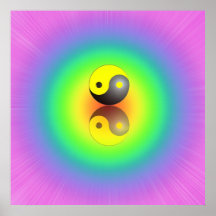 Yin Yang Plakatdrucke