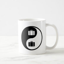 Yin Yang Reise Kaffee Tassen