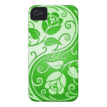 Yin Yang Rosen, grün iPhone 4 Case-Mate Hüllen
