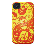 Yin Yang Rosen, Rot und Gelb Case-Mate iPhone 4 Hülle