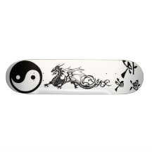 Yin Yang Stammes- Skateboard Skateboard Brett