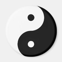 Yin Yang Ying Taoismus-Zeichen-Chinese Taijitu Sch Magnets