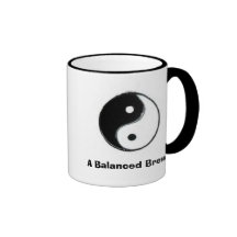 Yin Yang Zeit Tee Tassen