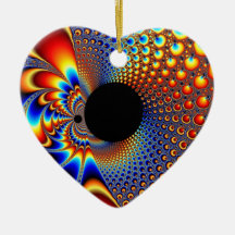 YinYang BigBang WeihnachtsFraktal Weihnachtsornament