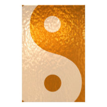 YinYANG Gold - Yin Yang Balance Individuelle Druckpapiere