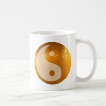 YinYANG Gold - Yin Yang Balance Kaffee Tassen