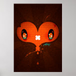Yo Amo-La Leche "Herz " Plakatdruck