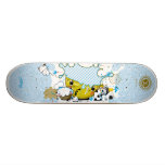 Yo Amo-La Leche "Merendando " Skateboard Deck