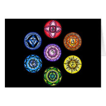 Yoga - 7 Chakras Energie Karten