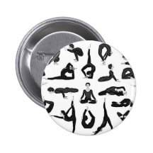 Yoga Anstecknadelbuttons