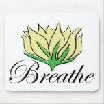 Yoga atmet Geschenk Mauspads