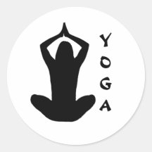 Yoga-Aufkleber