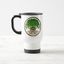 Yoga-Baum des Lebens Kaffeetasse