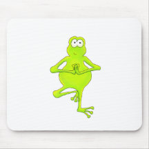 Yoga-Baum-Frosch Mauspad