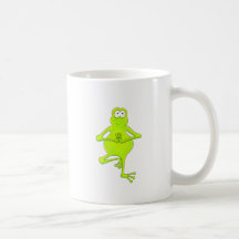 Yoga-Baum-Frosch Tassen